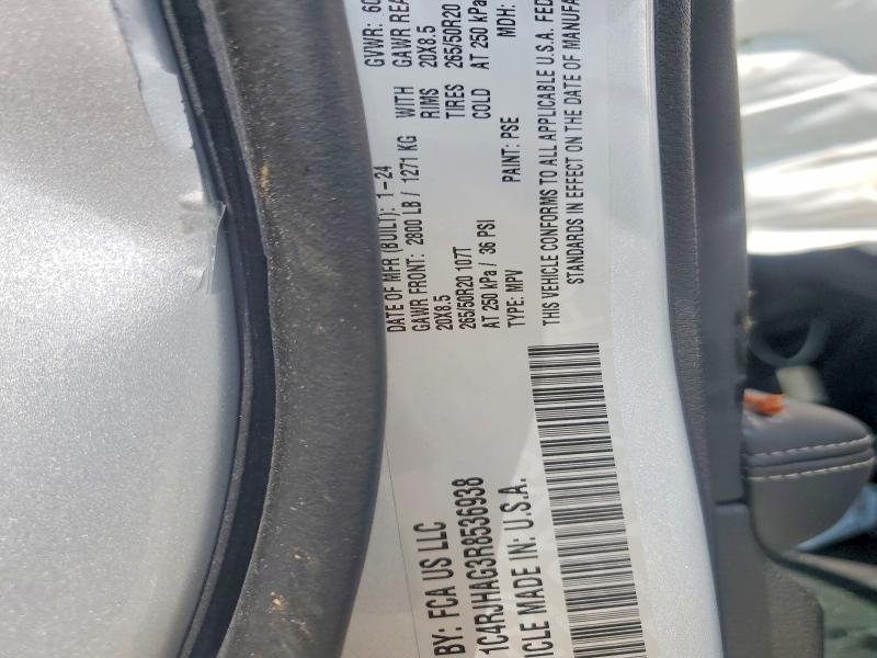Продажа на аукционе авто 2024 Jeep Grand Cherokee, vin: 1C4RJHAG3R8536938, номер лота: 56946816