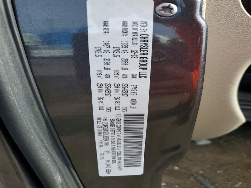 Продаж на аукціоні авто 2014 Dodge Grand Caravan, vin: 2C4RDGBG5ER193824, номер лоту: 59227476