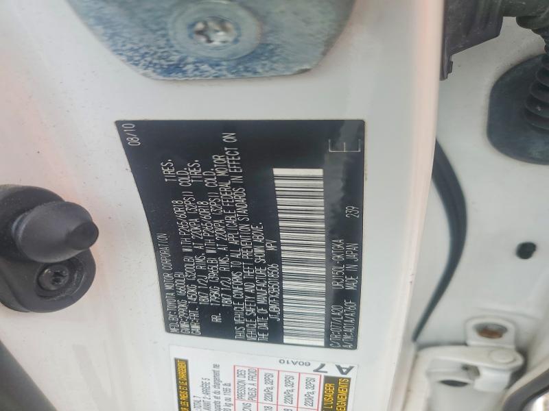 Продажа на аукционе авто 2011 Lexus Gx, vin: JTJBM7FX3B5018506, номер лота: 58672906