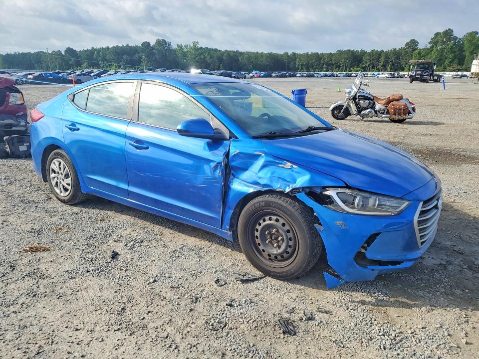 2017 Hyundai Elantra მანქანა იყიდება აუქციონზე, vin: KMHD74LF3HU074002, აუქციონის ნომერი: 56096896