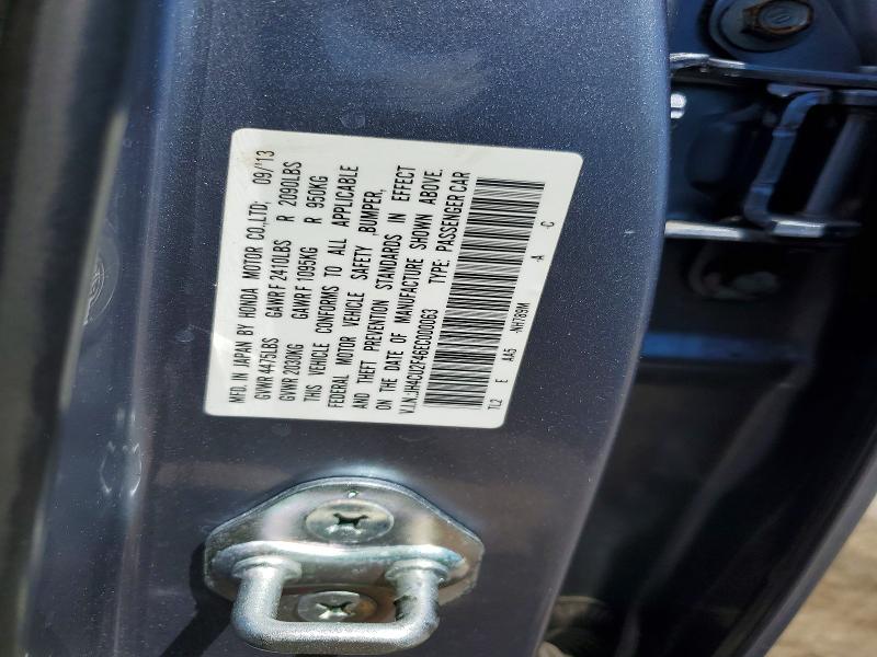 2014 Acura Tsx მანქანა იყიდება აუქციონზე, vin: JH4CU2F46EC000063, აუქციონის ნომერი: 56302506