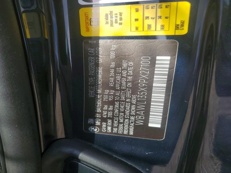 55028366 :رقم المزاد ، WBAWL135X9PX27100 vin ، 2009 Bmw 328 مزاد بيع