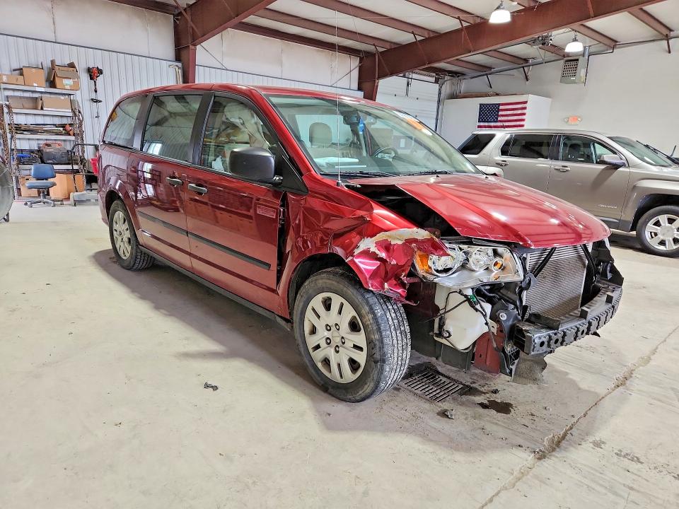 57661376 :رقم المزاد ، 2C4RDGBG9GR124850 vin ، 2016 Dodge Caravan مزاد بيع