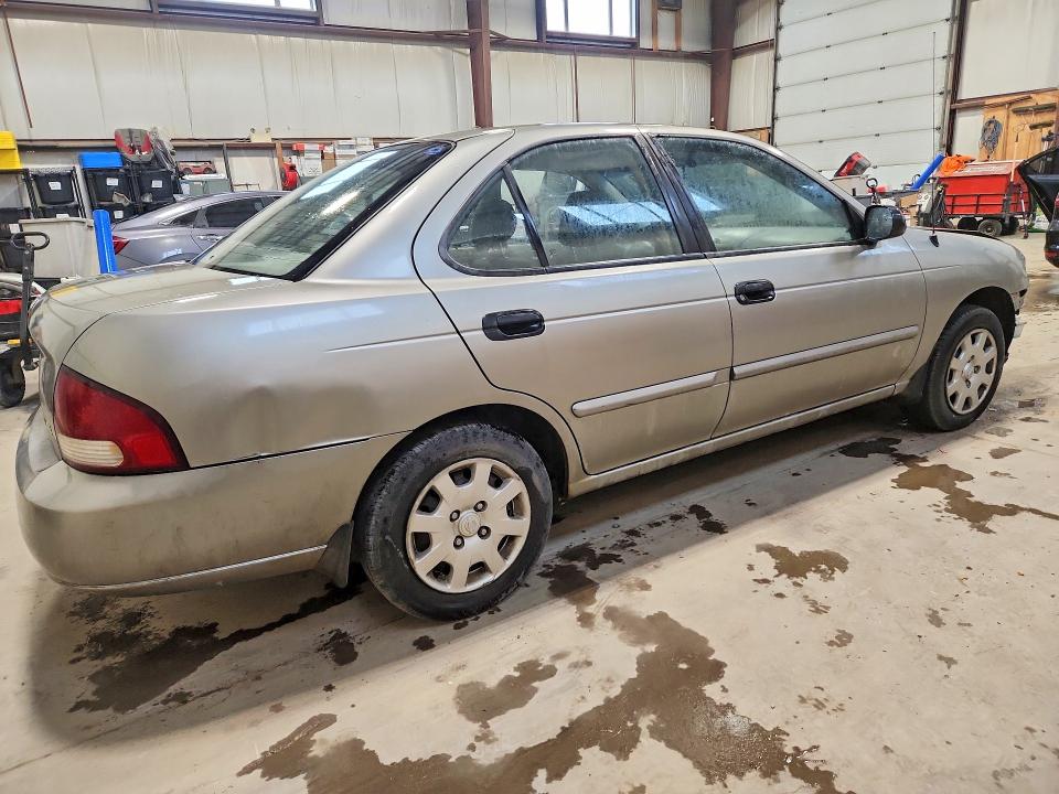 55244556 :رقم المزاد ، 3N1CB51D81L475490 vin ، 2001 Nissan Sentra مزاد بيع