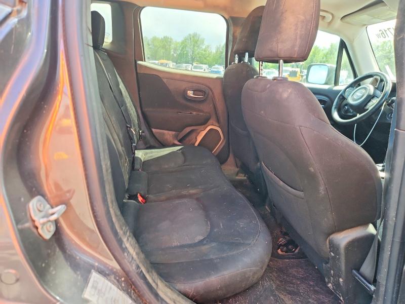 Продажа на аукционе авто 2017 Jeep Renegade, vin: ZACCJBBB2HPE58178, номер лота: 58261716