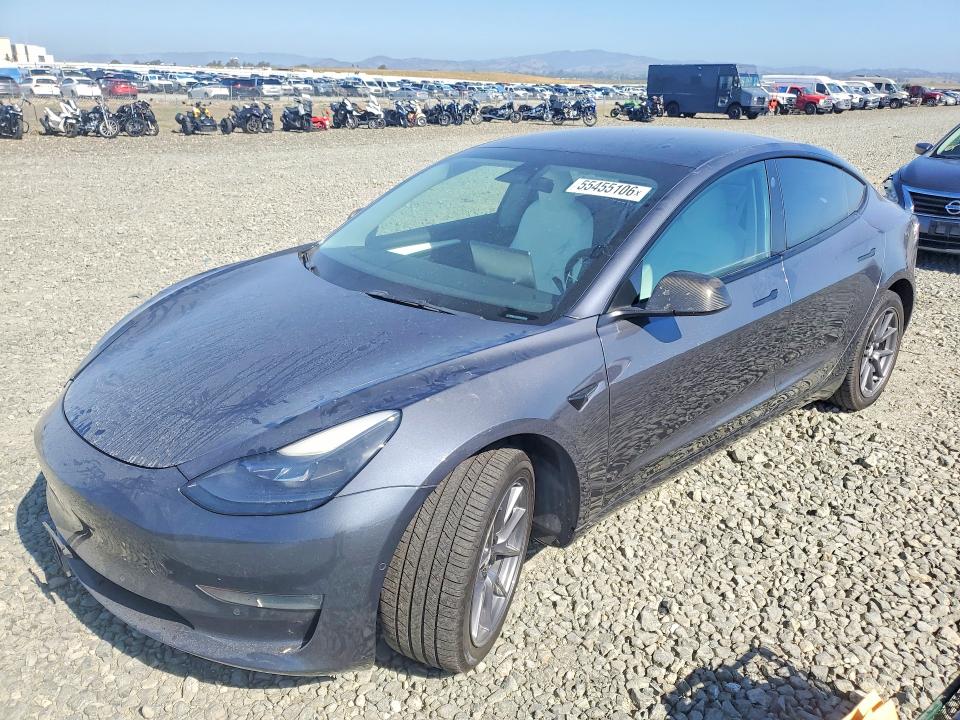 Продажа на аукционе авто 2022 Tesla Model 3, vin: 5YJ3E1EB6NF194606, номер лота: 55455106