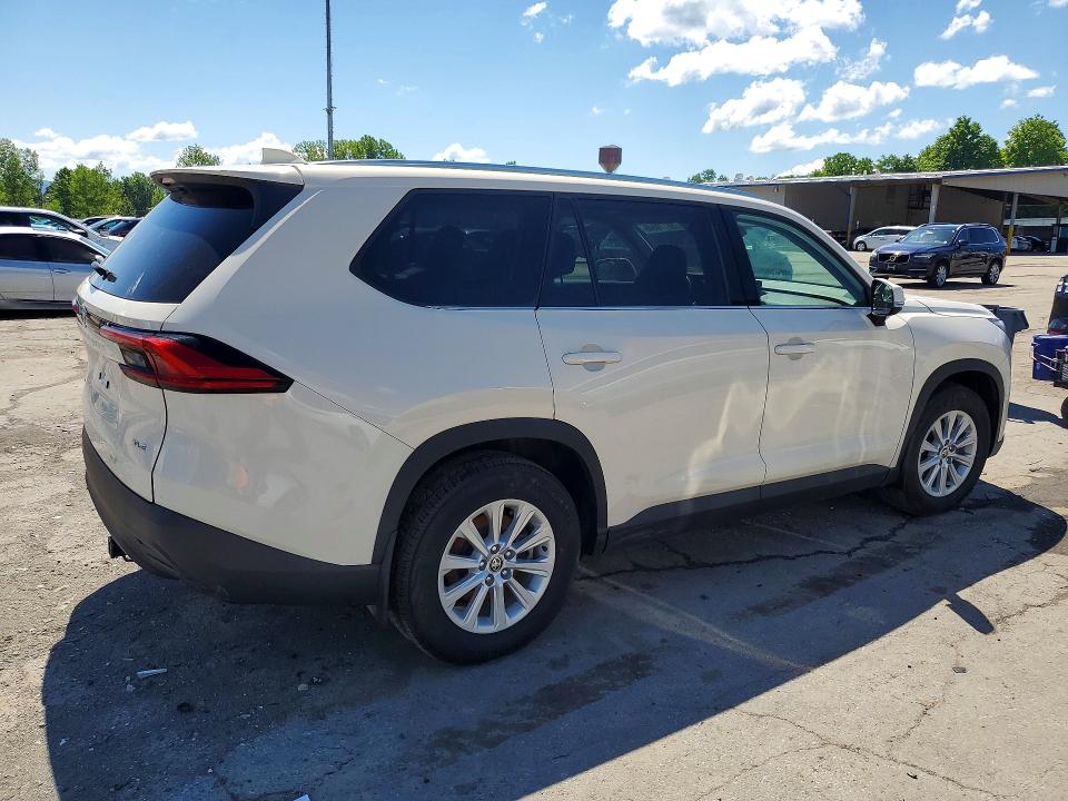 2024 Toyota Grand Highlander მანქანა იყიდება აუქციონზე, vin: 5TDAAAB51RS033809, აუქციონის ნომერი: 58779046