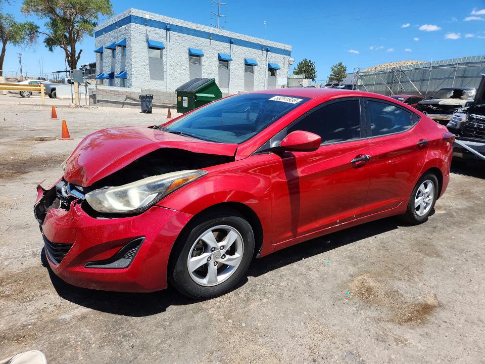 2014 Hyundai Elantra მანქანა იყიდება აუქციონზე, vin: KMHDH4AE9EU108883, აუქციონის ნომერი: 58291836
