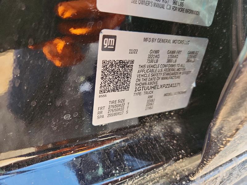 Продаж на аукціоні авто 2023 Gmc Sierra, vin: 1GTUUHELXPZ141171, номер лоту: 57841696