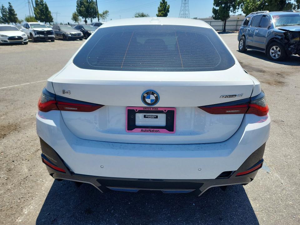 Aukcja sprzedaży 2023 Bmw I4, vin: WBY73AW09PFR01778, numer aukcji: 57445966