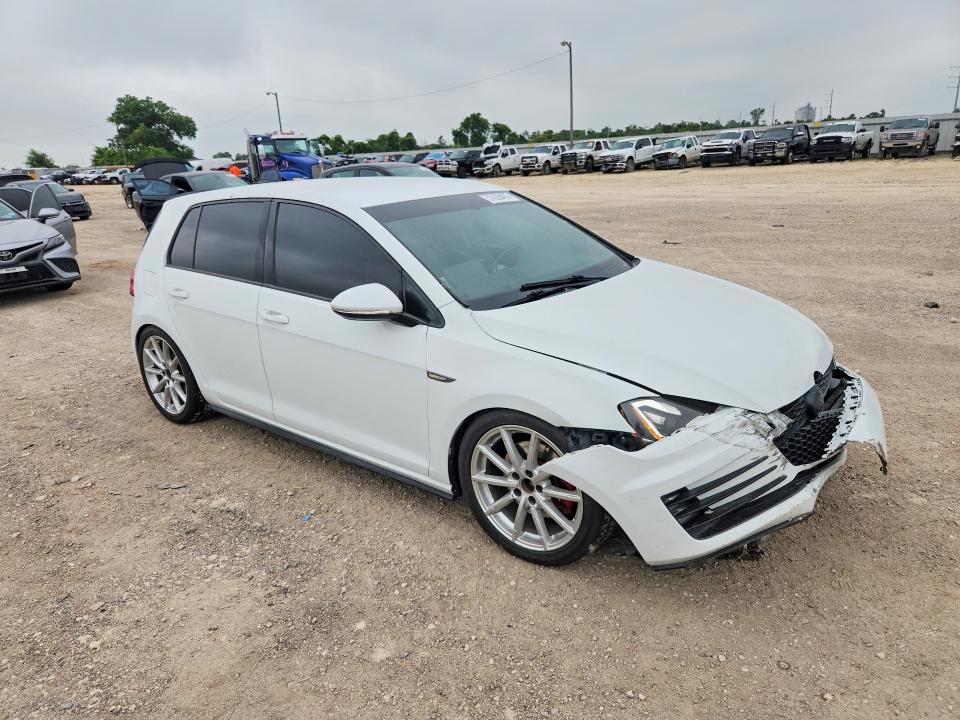 57626476 :رقم المزاد ، 3VW4T7AU3HM031736 vin ، 2017 Volkswagen Gti مزاد بيع