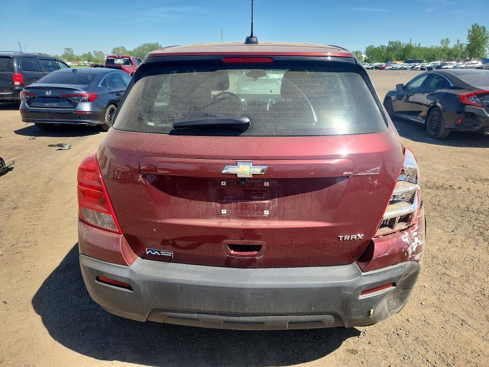 Продажа на аукционе авто 2015 Chevrolet Trax, vin: 3GNCJKSBXFL150897, номер лота: 56652096