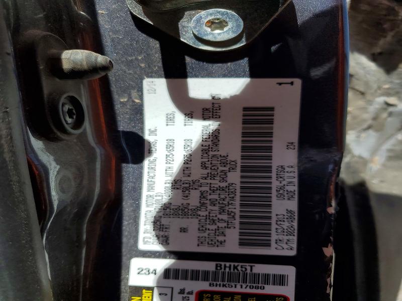 57913196 :رقم المزاد ، 5TFUW5F17FX438379 vin ، 2015 Toyota Tundra مزاد بيع