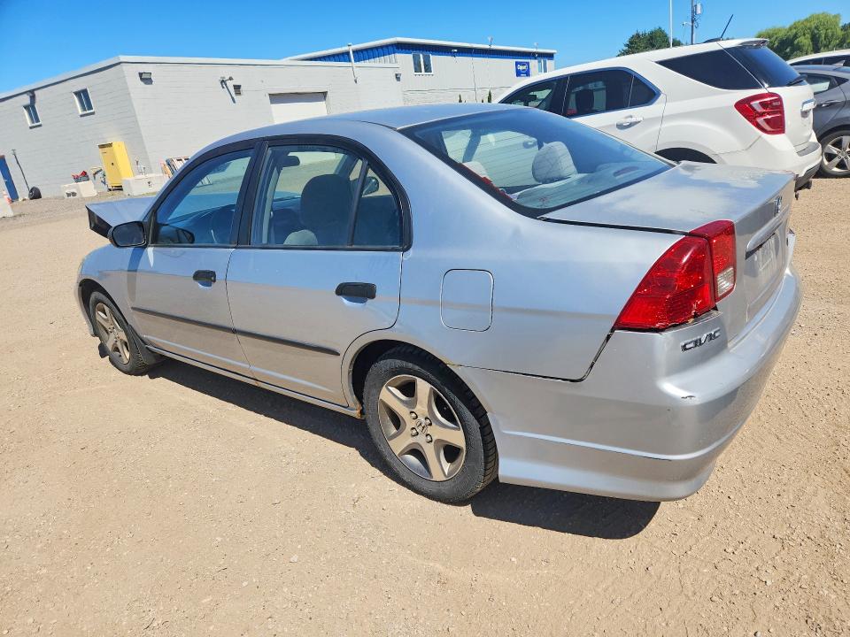 58324716 :رقم المزاد ، 2HGES16305H018011 vin ، 2005 Honda Civic مزاد بيع