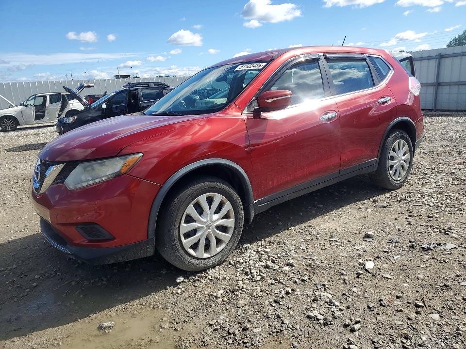 Продажа на аукционе авто 2015 Nissan Rogue, vin: KNMAT2MV7FP592431, номер лота: 57522436