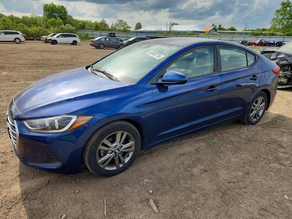56668716 :رقم المزاد ، 5NPD84LF5HH060968 vin ، 2017 Hyundai Elantra مزاد بيع