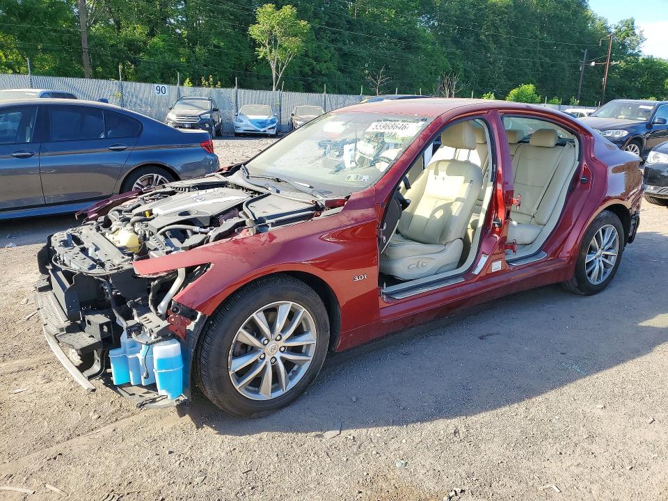 Продаж на аукціоні авто 2016 Infiniti Q50, vin: JN1EV7AR2GM340804, номер лоту: 55968646
