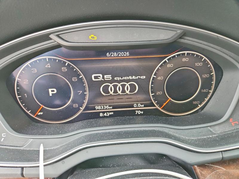 Продаж на аукціоні авто 2018 Audi Q5, vin: WA1BNAFYXJ2228455, номер лоту: 58978246