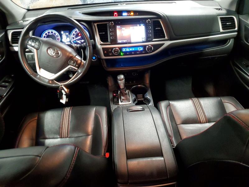 2019 Toyota Highlander მანქანა იყიდება აუქციონზე, vin: 5TDJZRFH8KS617223, აუქციონის ნომერი: 56227226