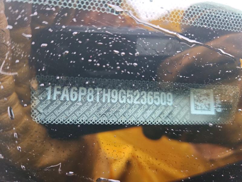 2016 Ford Mustang მანქანა იყიდება აუქციონზე, vin: 1FA6P8TH9G5236509, აუქციონის ნომერი: 57051026