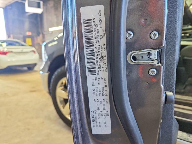 56337016 :رقم المزاد ، 1C6RR7TT2KS637577 vin ، 2019 Ram 1500 Classic مزاد بيع
