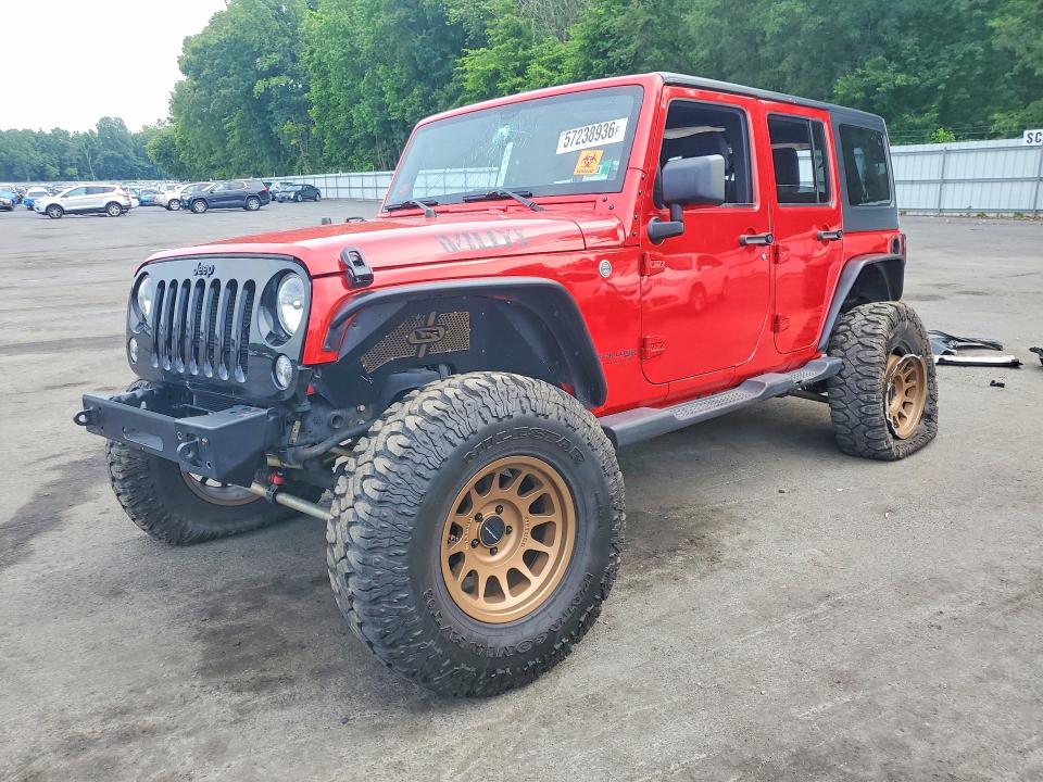 Продаж на аукціоні авто 2018 Jeep Wrangler Unlimited, vin: 1C4BJWDG5JL869936, номер лоту: 57238936