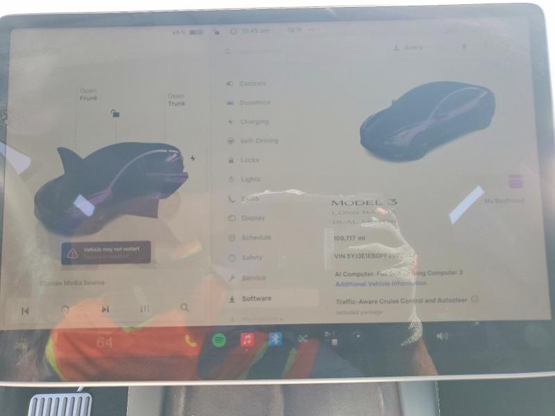Aukcja sprzedaży 2023 Tesla Model 3, vin: 5YJ3E1EB0PF392293, numer aukcji: 55801716