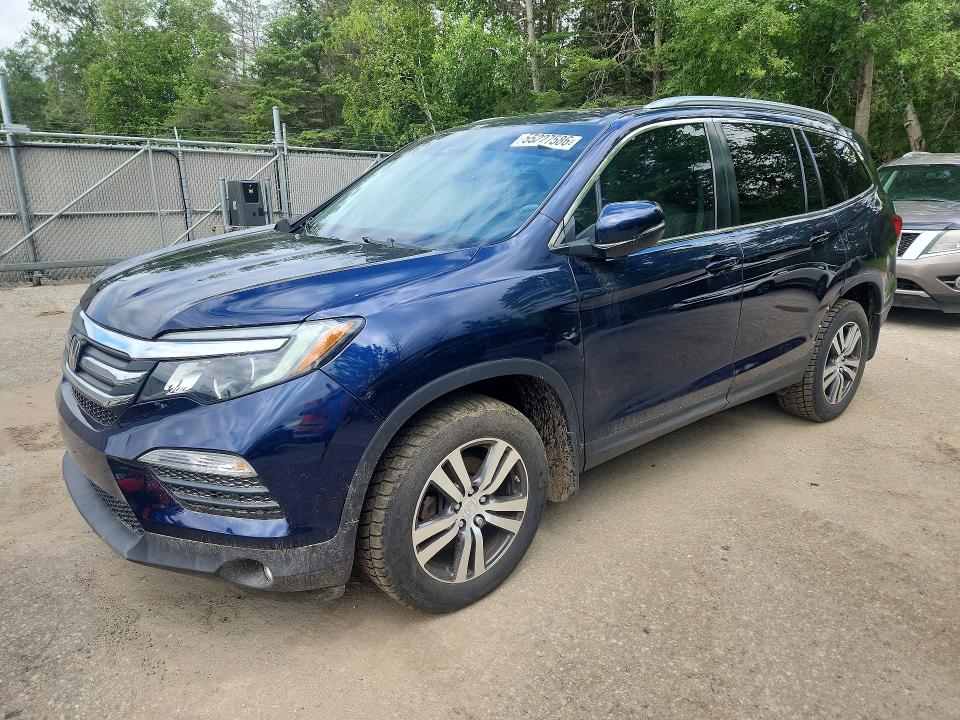 Продажа на аукционе авто 2017 Honda Pilot, vin: 5FNYF6H77HB504239, номер лота: 55227586