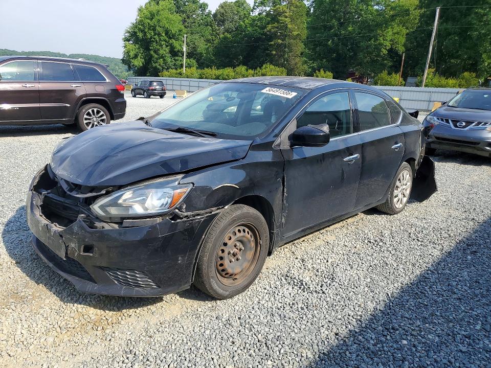 2016 Nissan Sentra მანქანა იყიდება აუქციონზე, vin: 3N1AB7AP7GY320633, აუქციონის ნომერი: 56491586