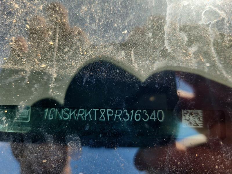 56859446 :رقم المزاد ، 1GNSKRKT8PR316340 vin ، 2023 Chevrolet Tahoe مزاد بيع
