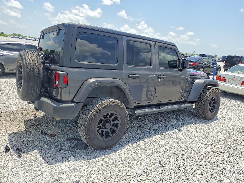 57021506 :رقم المزاد ، 1C4HJXDG4PW510083 vin ، 2023 Jeep Wrangler مزاد بيع