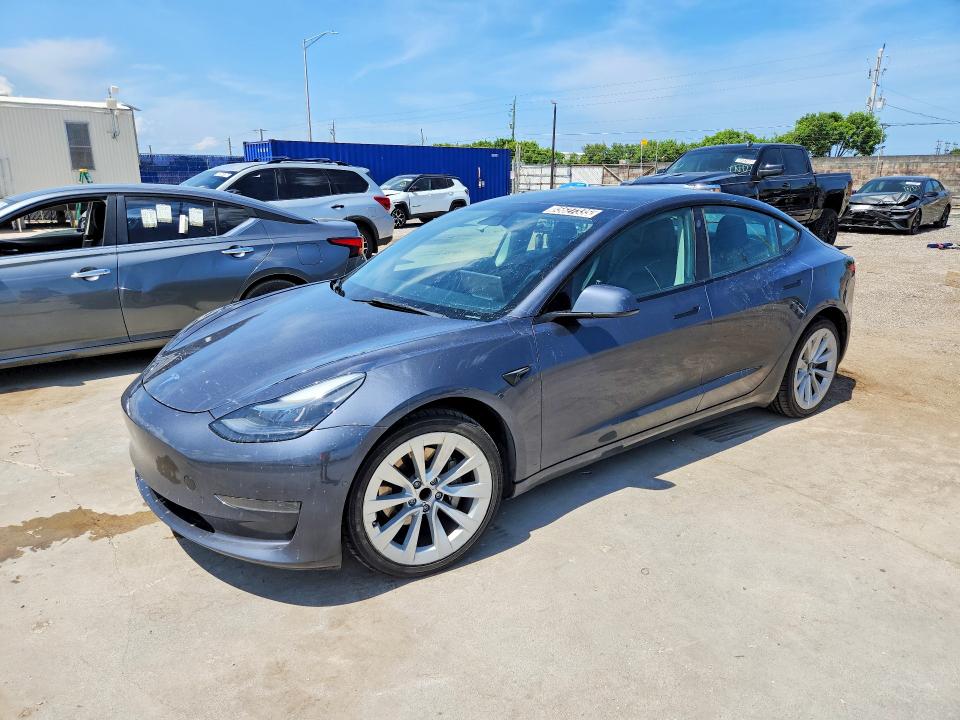 Продаж на аукціоні авто 2022 Tesla Model 3, vin: 5YJ3E1EA2NF286853, номер лоту: 85627335
