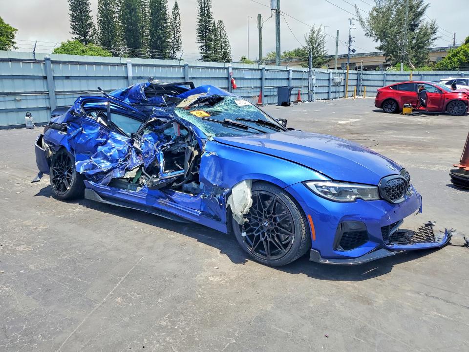 Продаж на аукціоні авто 2020 Bmw M340i, vin: WBA5U7C06LFH54536, номер лоту: 57622786