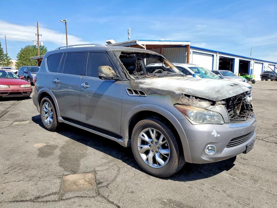 57429946 :رقم المزاد ، JN8AZ2NEXE9063673 vin ، 2014 Infiniti Qx80 مزاد بيع