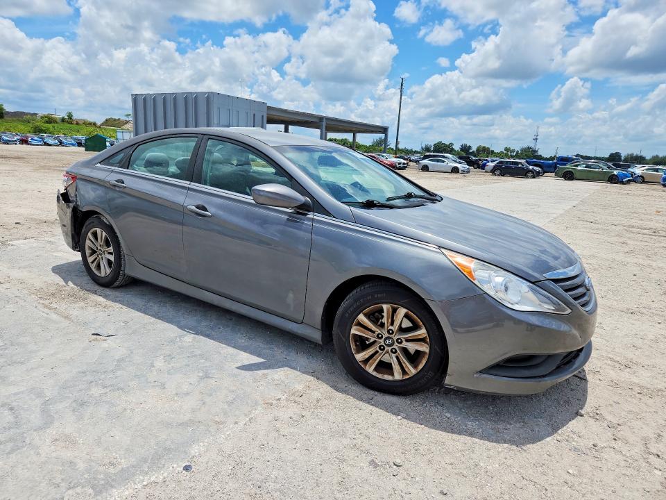 2014 Hyundai Sonata მანქანა იყიდება აუქციონზე, vin: 5NPEB4AC7EH860861, აუქციონის ნომერი: 57535206