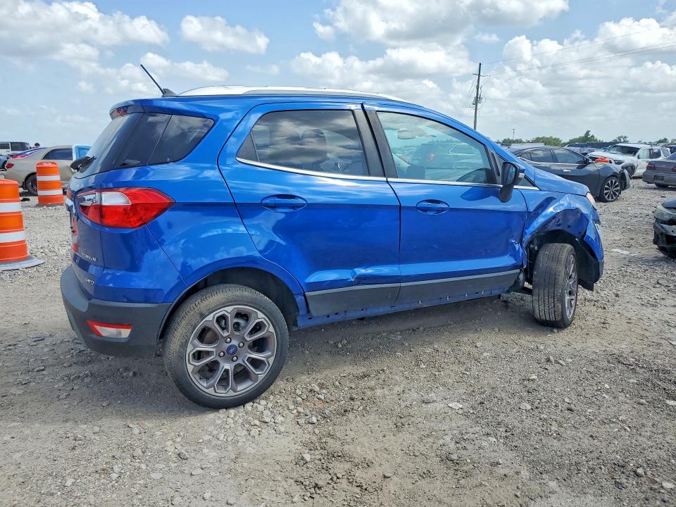 2020 Ford Ecosport მანქანა იყიდება აუქციონზე, vin: MAJ6S3KL9LC333657, აუქციონის ნომერი: 59077646