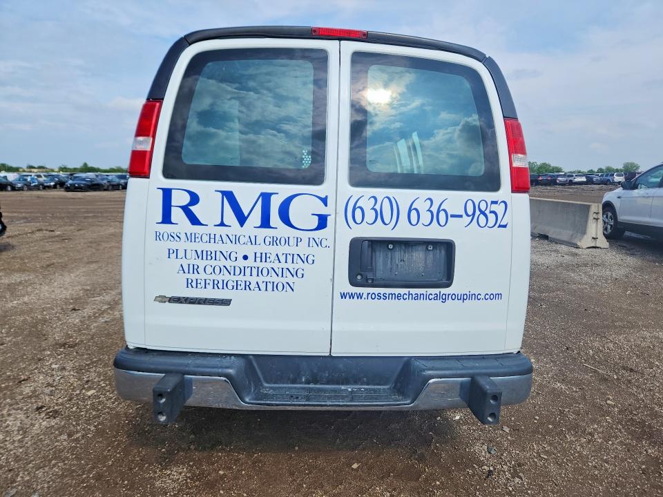 Aukcja sprzedaży 2019 Chevrolet Express G2500, vin: 1GCWGAFG8K1369380, numer aukcji: 56266506