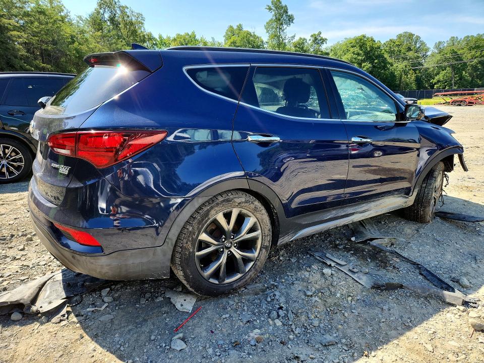 2017 Hyundai Santa Fe Sport მანქანა იყიდება აუქციონზე, vin: 5XYZW4LAXHG499123, აუქციონის ნომერი: 59050816
