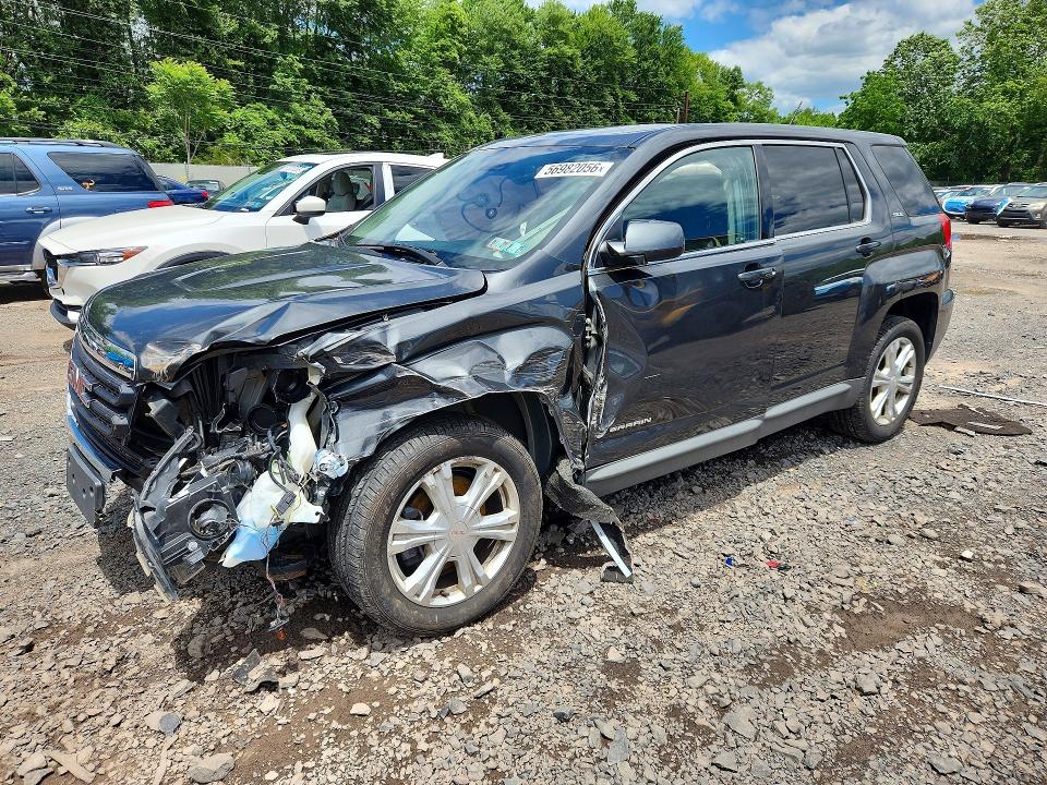 Продаж на аукціоні авто 2017 Gmc Terrain, vin: 2GKFLSEK2H6304011, номер лоту: 56982056