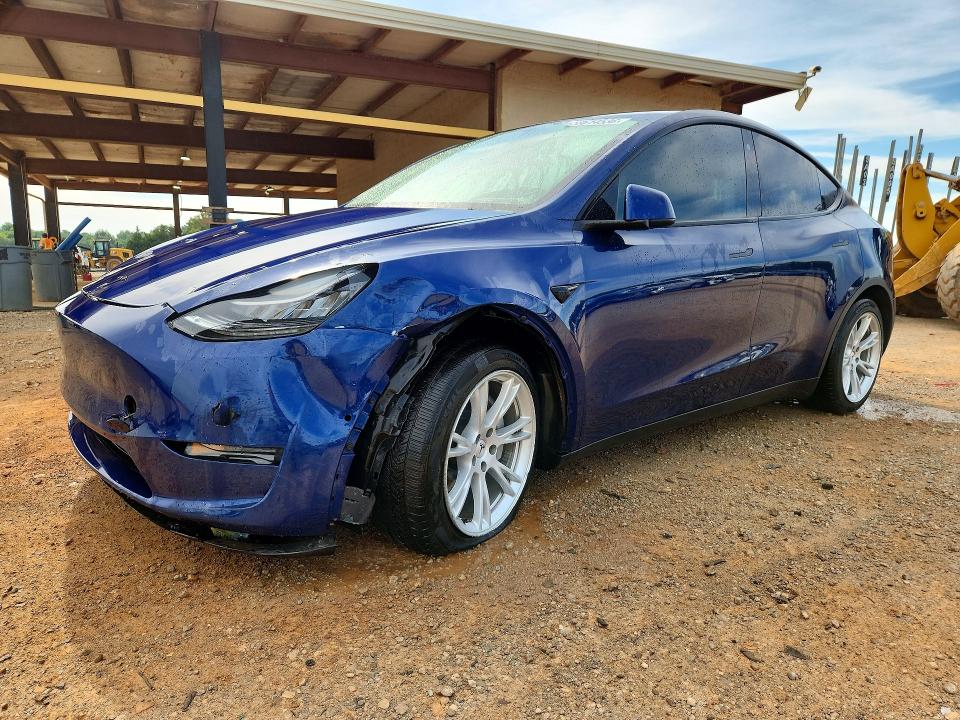 Продажа на аукционе авто 2021 Tesla Model Y, vin: 5YJYGDEE7MF066756, номер лота: 58614536