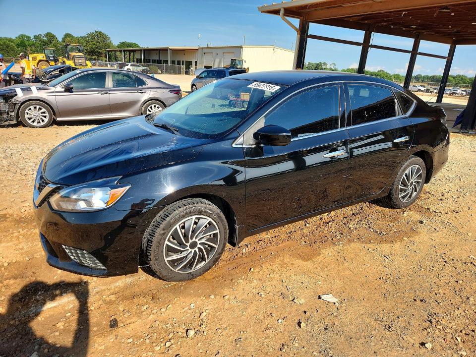 55927916 :رقم المزاد ، 3N1AB7AP6KY386292 vin ، 2019 Nissan Sentra مزاد بيع