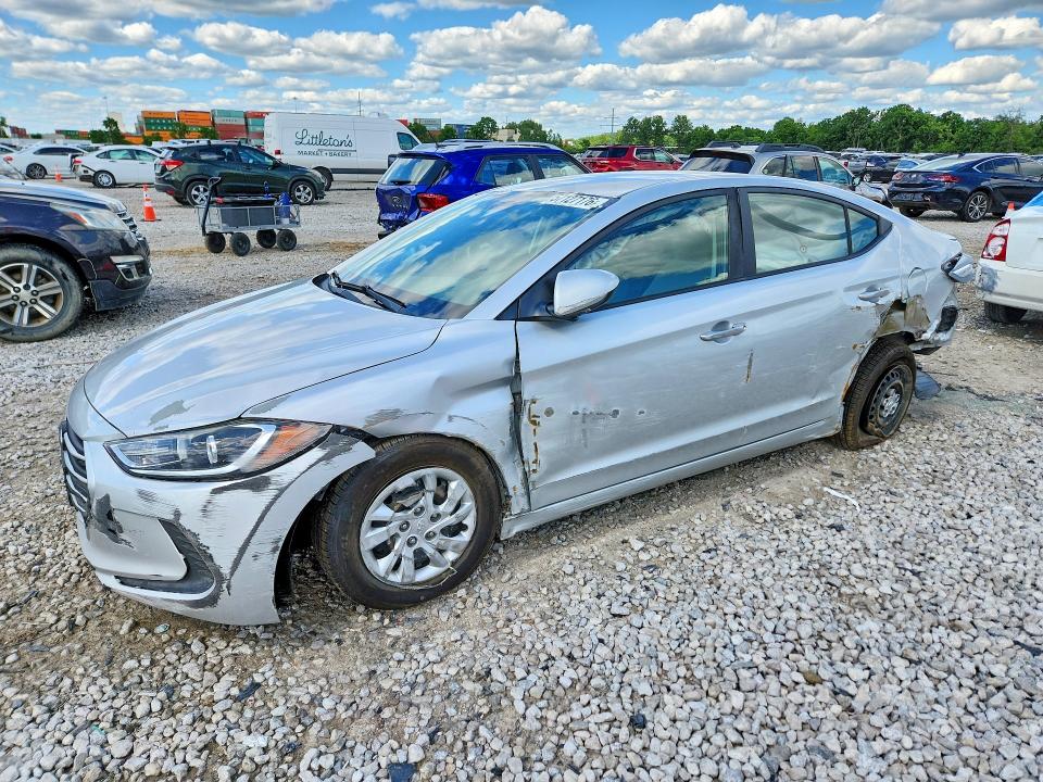 2018 Hyundai Elantra მანქანა იყიდება აუქციონზე, vin: 5NPD74LF2JH278245, აუქციონის ნომერი: 57127176