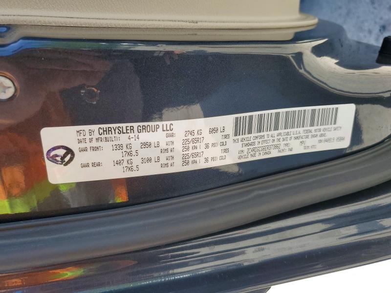 Aukcja sprzedaży 2014 Dodge Grand Caravan, vin: 2C4RDGCG6ER373862, numer aukcji: 56611806