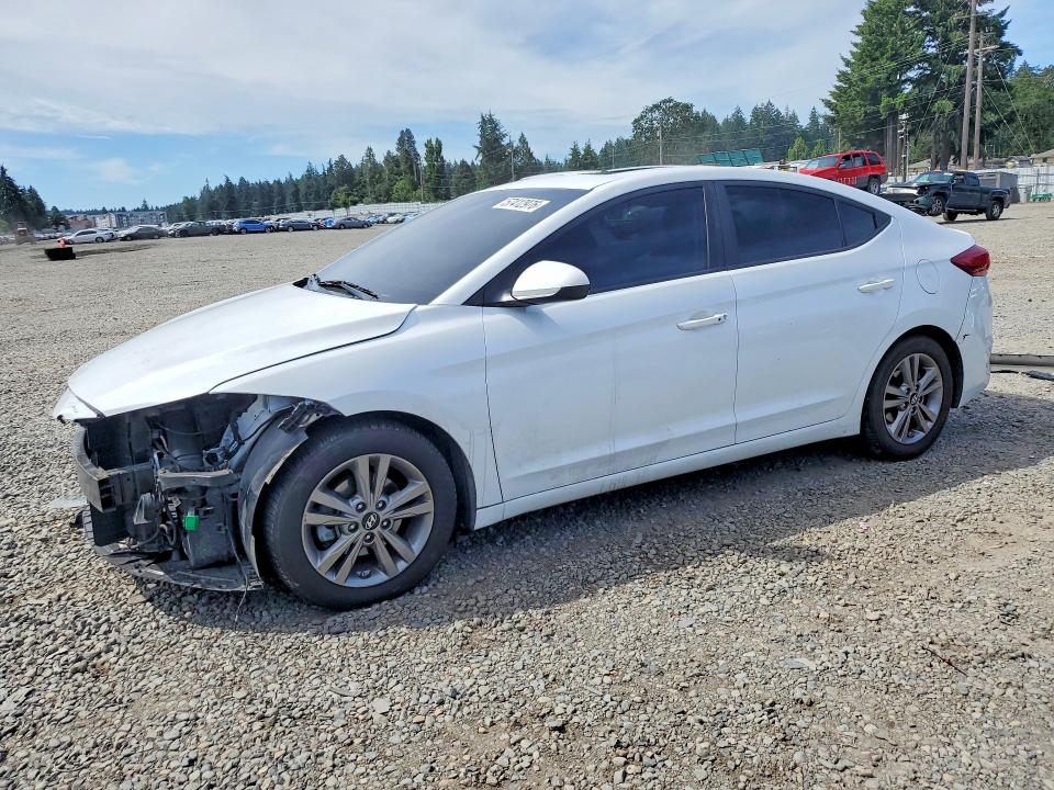 57412976 :رقم المزاد ، 5NPD84LF1JH370346 vin ، 2018 Hyundai Elantra مزاد بيع