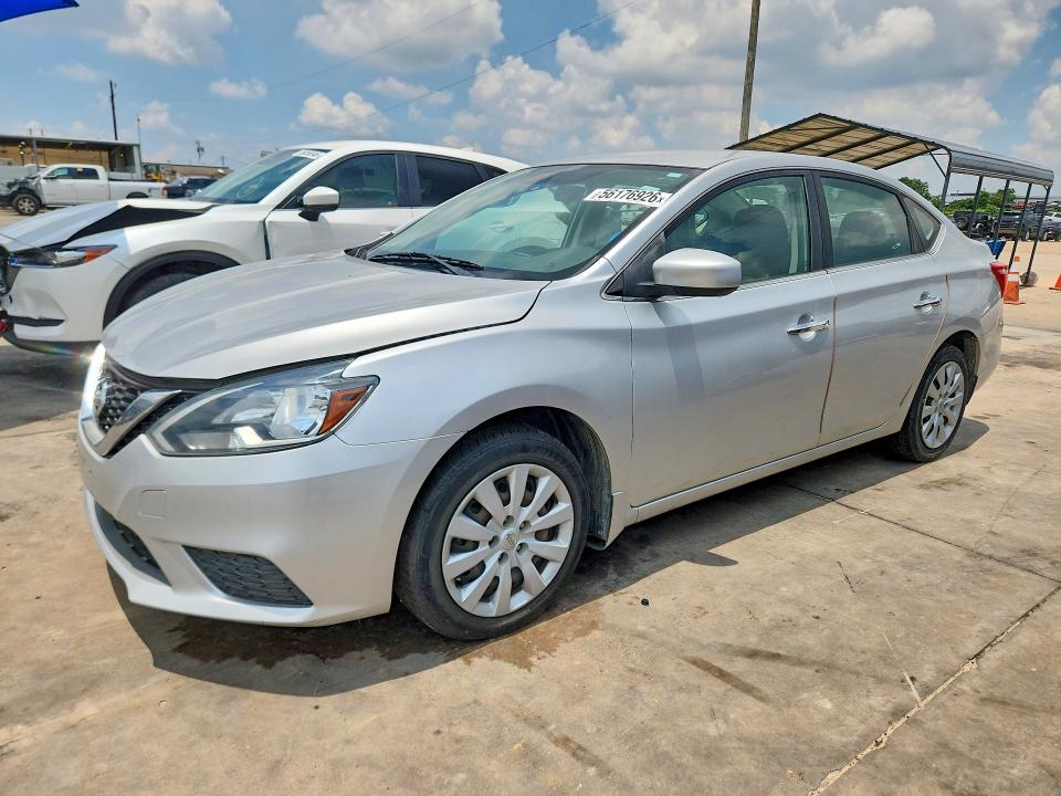 2016 Nissan Sentra მანქანა იყიდება აუქციონზე, vin: 3N1AB7AP5GY258147, აუქციონის ნომერი: 56176926