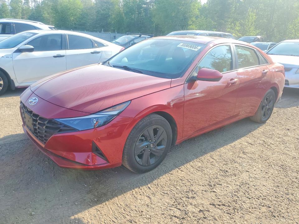 2022 Hyundai Elantra მანქანა იყიდება აუქციონზე, vin: KMHLM4AG1NU258107, აუქციონის ნომერი: 55969006