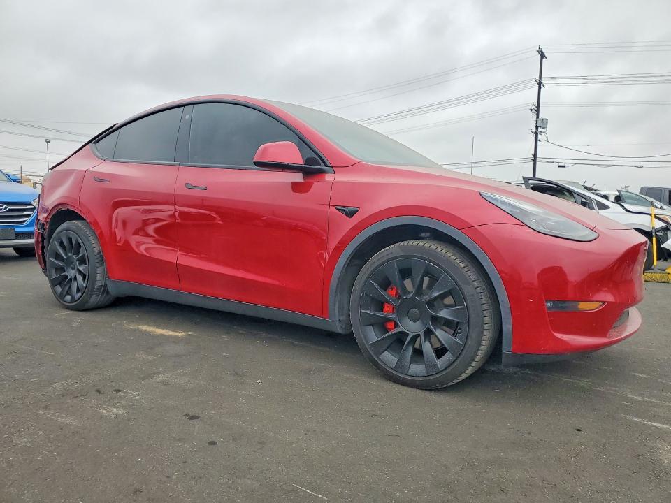 2022 Tesla Model Y მანქანა იყიდება აუქციონზე, vin: 7SAYGAEEXNF561813, აუქციონის ნომერი: 58254056