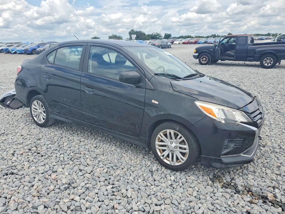 2021 Mitsubishi Mirage მანქანა იყიდება აუქციონზე, vin: ML32FUFJ8MHF04758, აუქციონის ნომერი: 57037746