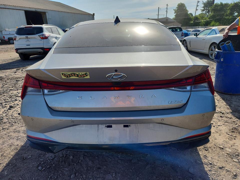 2021 Hyundai Elantra მანქანა იყიდება აუქციონზე, vin: 5NPLP4AG2MH012784, აუქციონის ნომერი: 55895436
