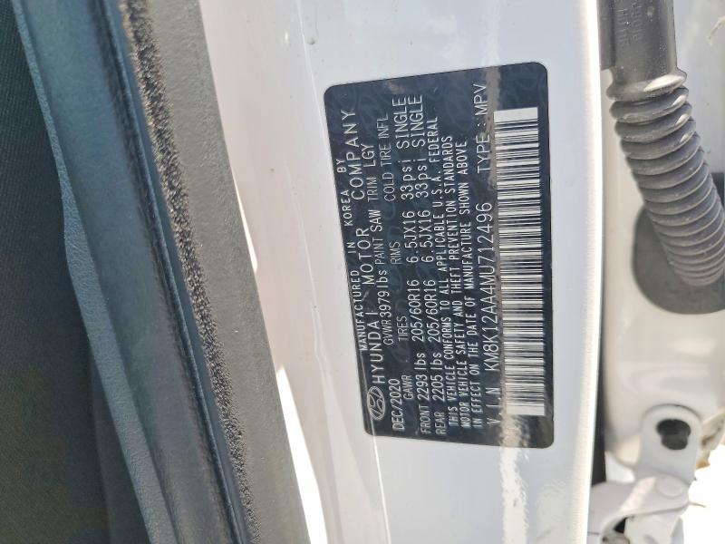 Продаж на аукціоні авто 2021 Hyundai Kona, vin: KM8K12AA4MU712496, номер лоту: 58586826